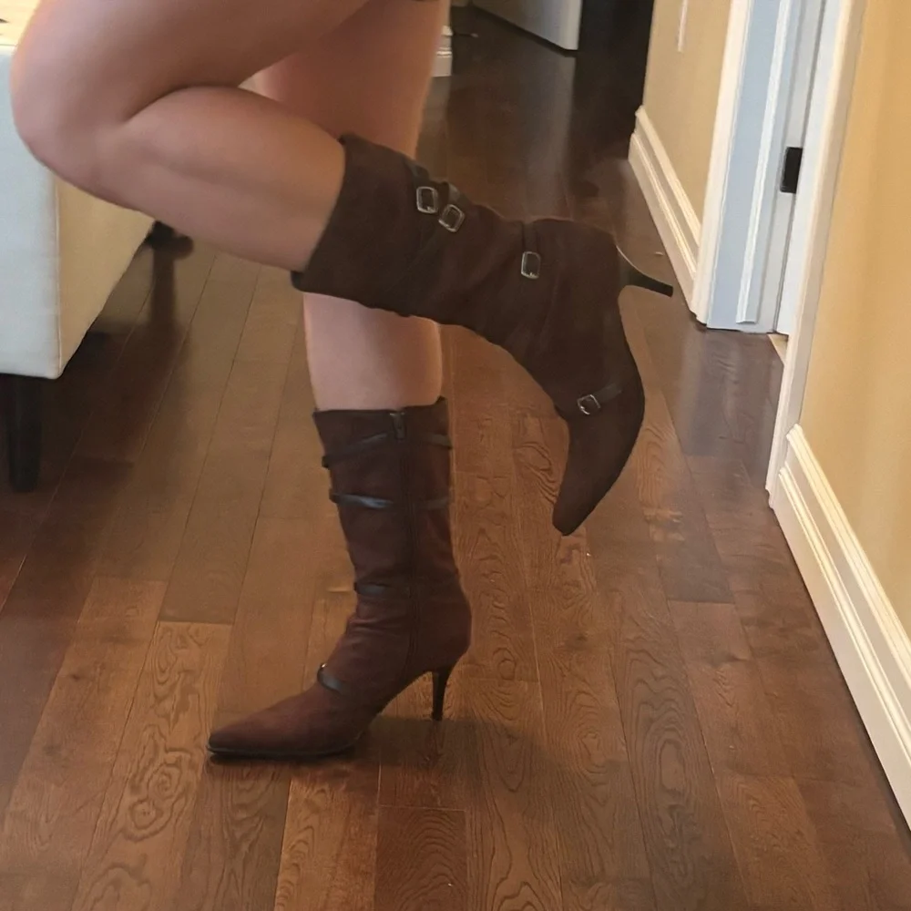 Jessica Buckle Booties - Picture 3 of 15